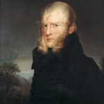 Self-portrait of Caspar David Friedrich whose philosophy goes again the manosphere